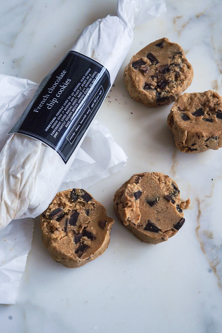 French chocolate chip cookie mix